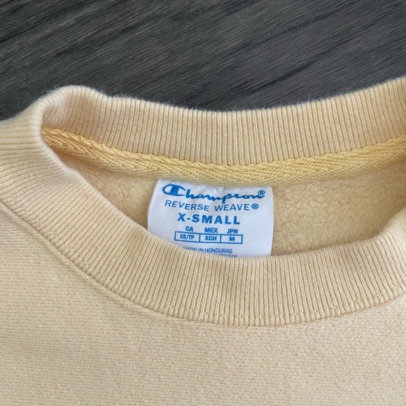 Yellow Champion Sweatshirt - Picture 2 of 4
